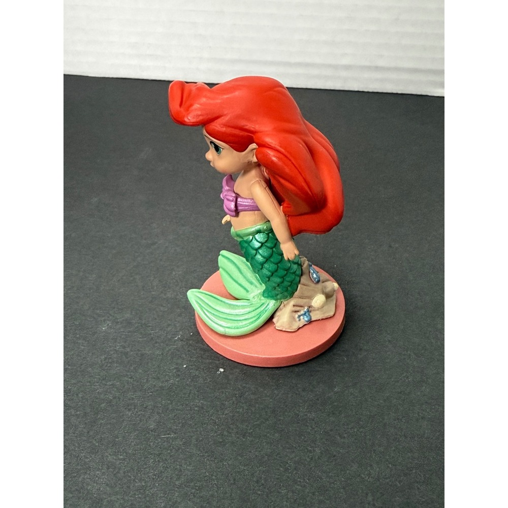 Disney Ariel The Little Mermaid PVC Figure Collectible Cake Topper Red Hair - Picture 2 of 7